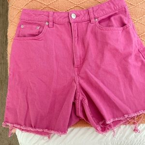 PINK🩷JEAN SHORTS